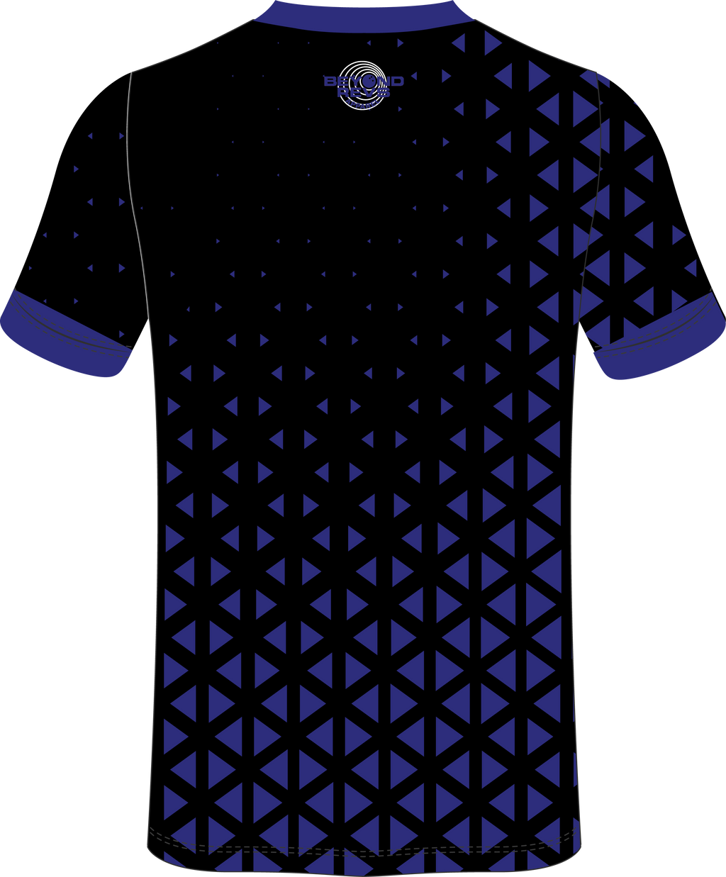Pyramid Design Blue