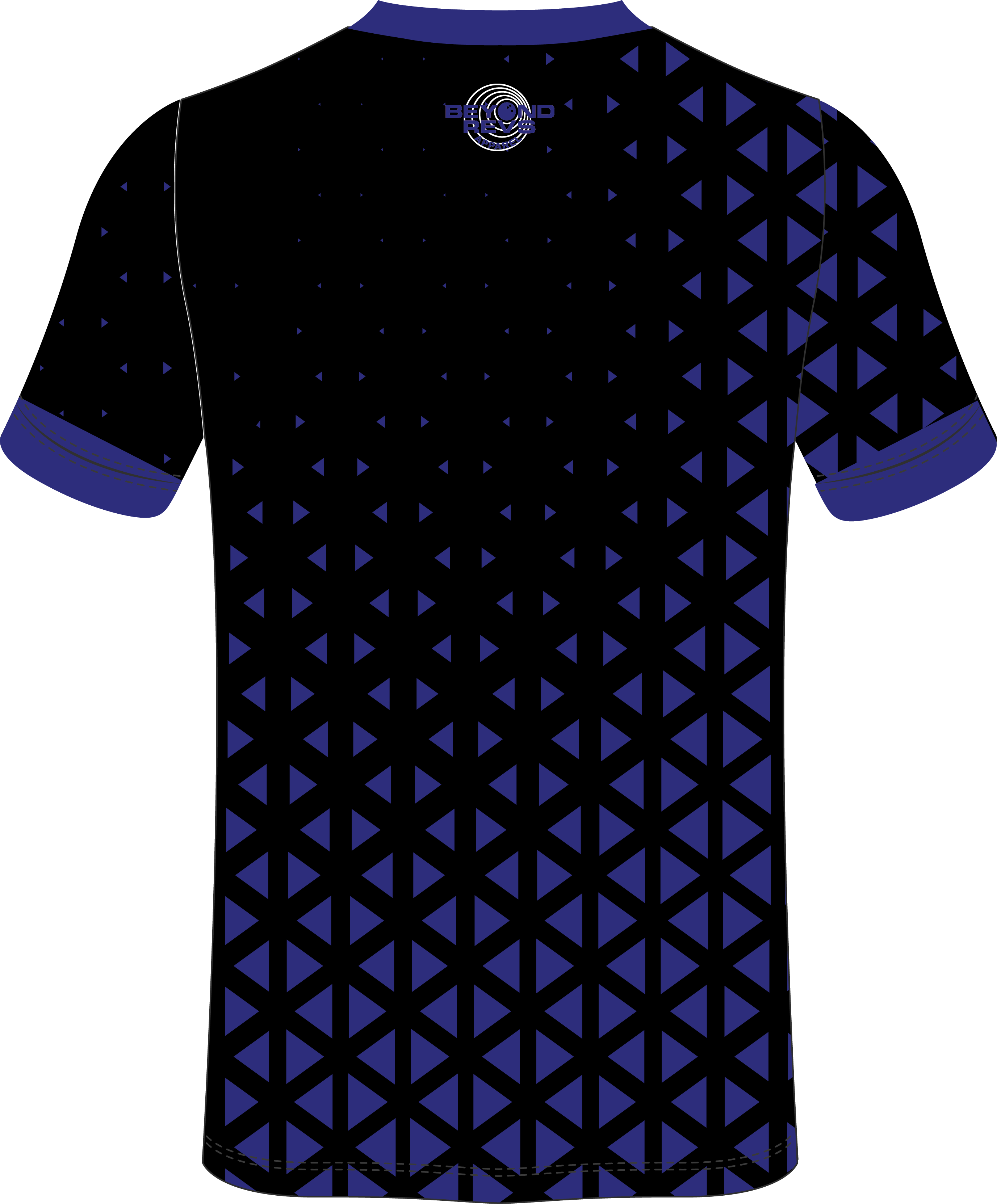 Pyramid Design Blue