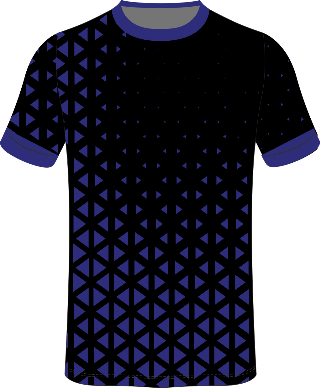 Pyramid Design Blue