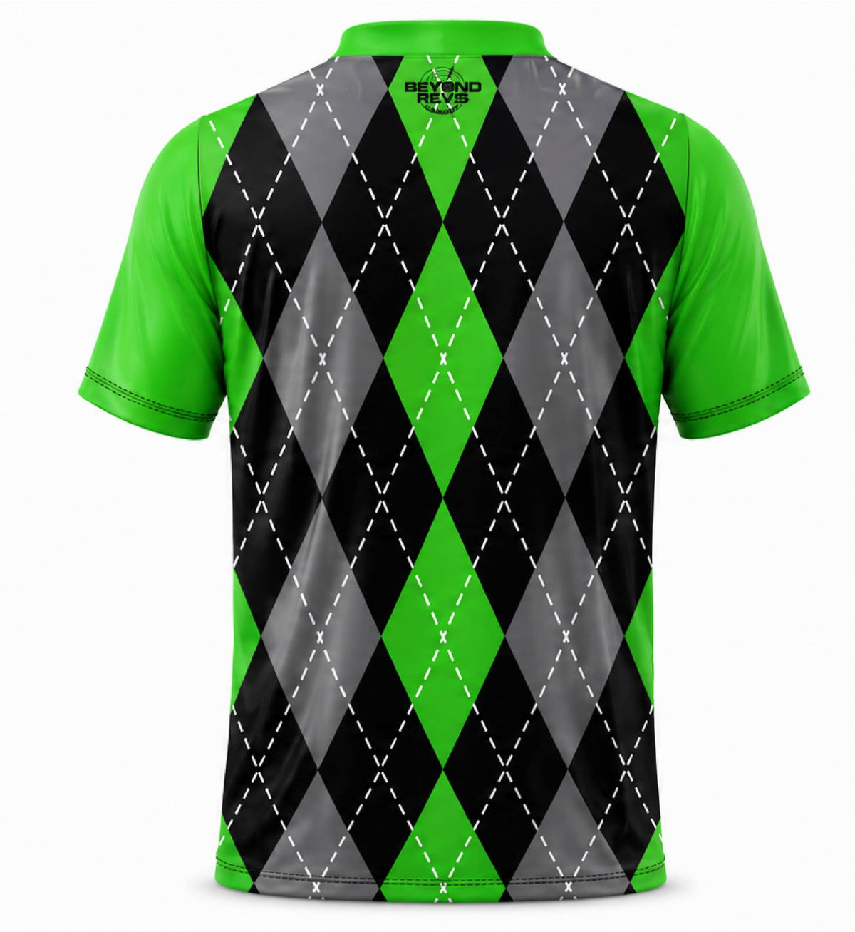 Argyle Green Black