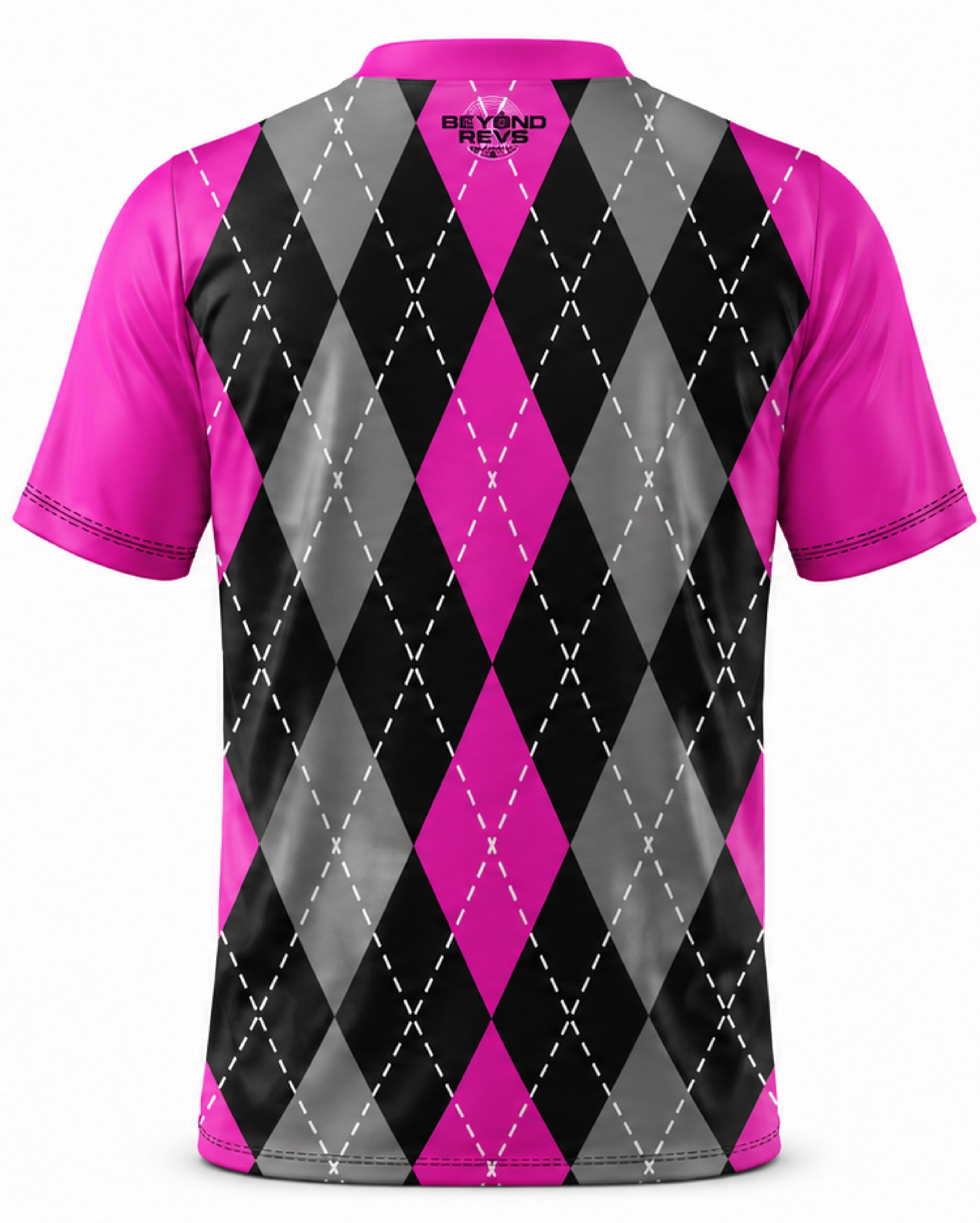 Argyle Pink Black