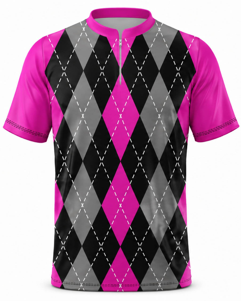 Argyle Pink Black