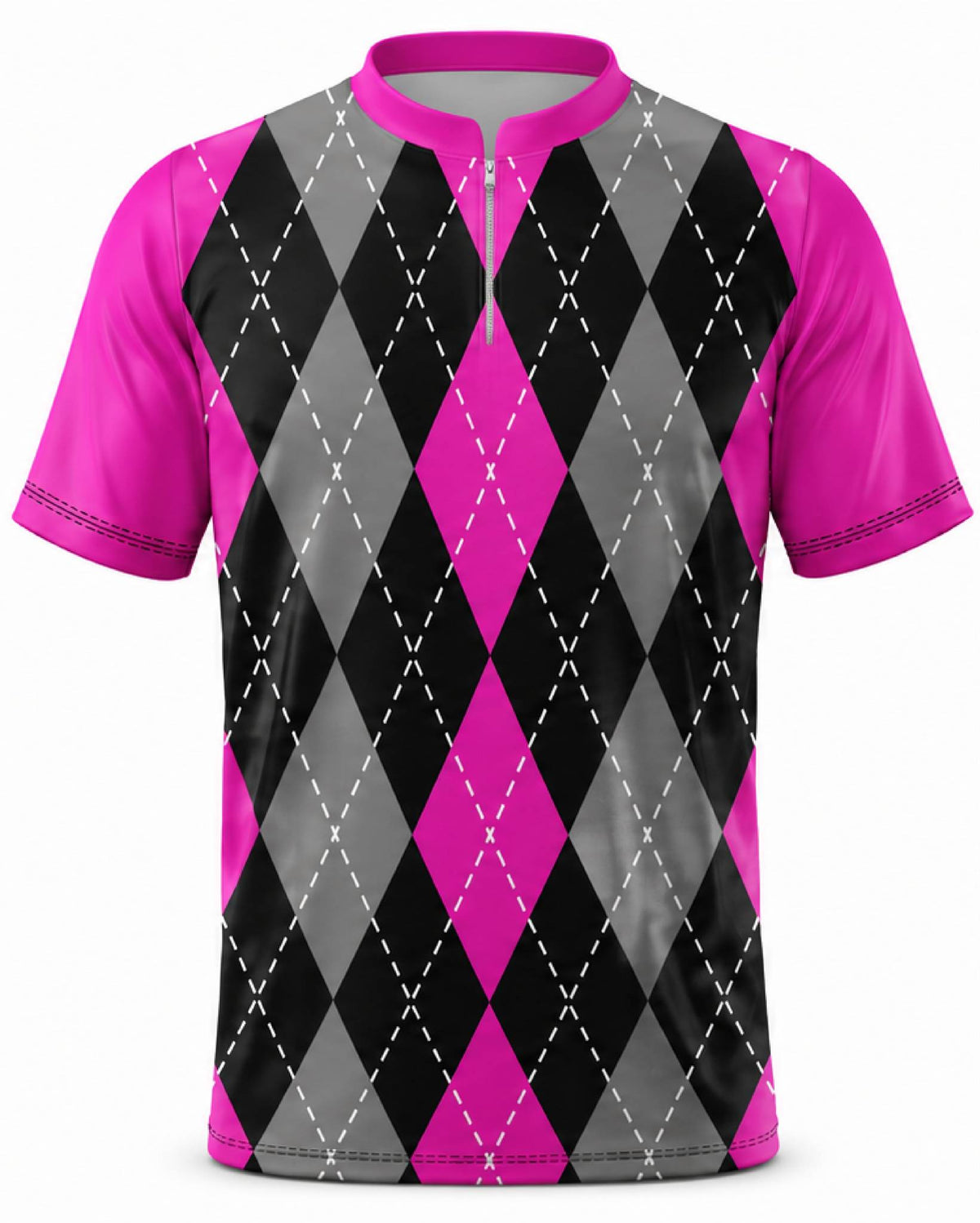 Argyle Pink Black