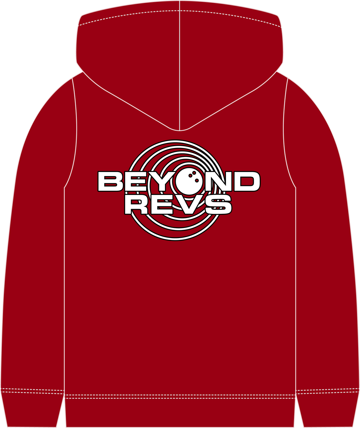 Pullover Hoodie - Red