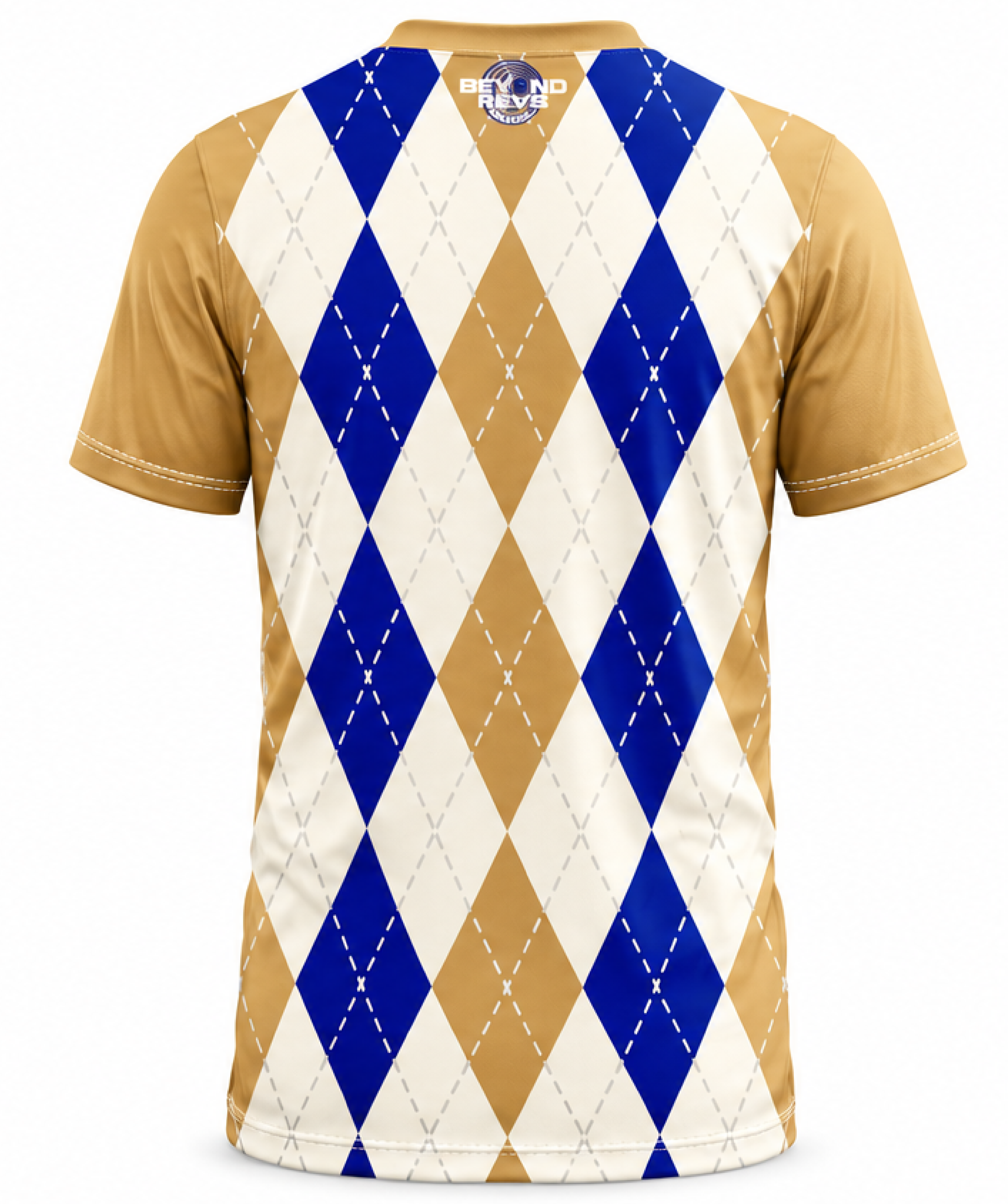Argyle Tan Blue