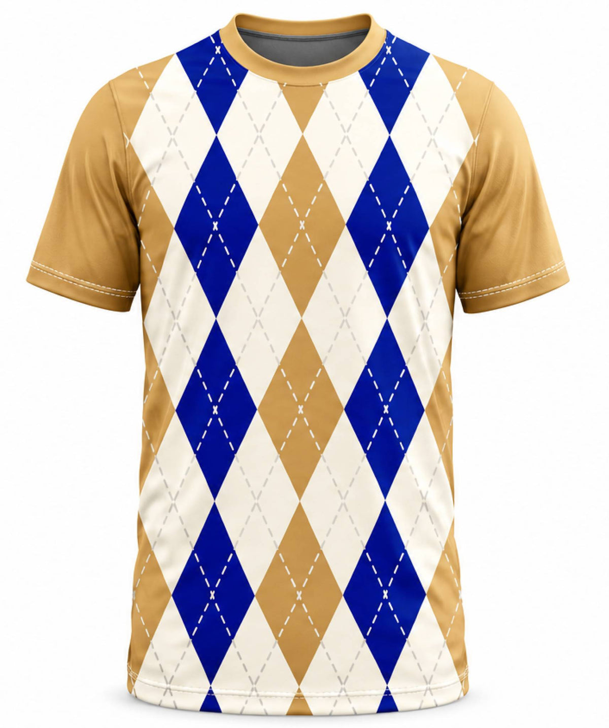 Argyle Tan Blue